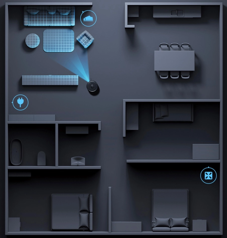 Robot hút bụi lau nhà Xiaomi Robot Vacuum Pro MJSTS1